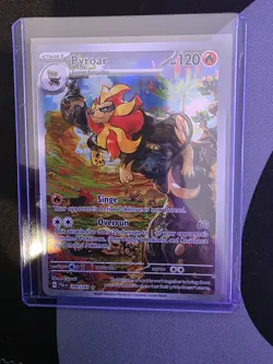 Pokemon TCG Pyroar Scarlet & Violet Paldea Evolved Holo Card 200/193 - Image 1
