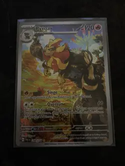 Pokemon TCG Pyroar Card Sv02: Paldea Evolved, Illustration Rare, 200/193 - Image 1