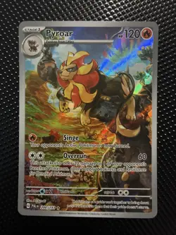 Pokemon TCG Pyroar Card Sv02: Paldea Evolved, Illustration Rare, 200/193 - Image 1