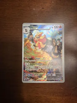 Pokemon TCG Pyroar Card Sv02: Paldea Evolved, Illustration Rare, 200/193 - Image 1