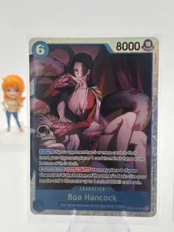 Bandai One Piece EB03 Foil SR Boa Hancock EB03-026 x4 play set - Image 2