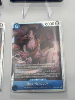 Bandai One Piece EB03 Foil SR Boa Hancock EB03-026 x4 play set - Image 4
