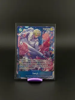 One Piece Sanji (Alt Art) OP11-051 A Fist of Divine Speed NM - Image 1