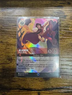Disney Lorcana Aladdin Heroic Outlaw Enchanted 211/204 EN 1 - Image 3