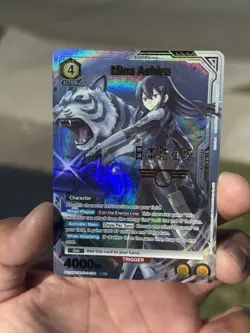 Union Arena Mina Ashiro (004) (SR*) Alt Art Kaiju 8 - Image 1