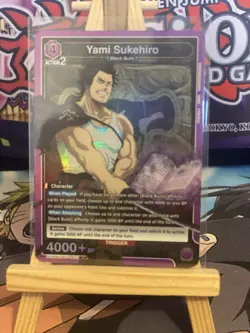 Yami Sukehiro Black Clover Union Arena UE08BT/BCV-1-015 SR English - Image 1