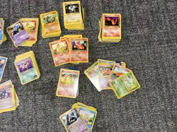 Pokemon Card Lot Mostly Vintage 1995 To 2000s Card Most Are In Good Condition - Image 2