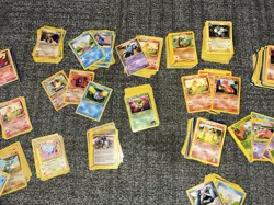 Pokemon Card Lot Mostly Vintage 1995 To 2000s Card Most Are In Good Condition - Image 3