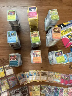 Pokemon TCG Card Lot: Prismatic, Destined Rival, Mega, Hidden Fates + More. 29lb - Image 2