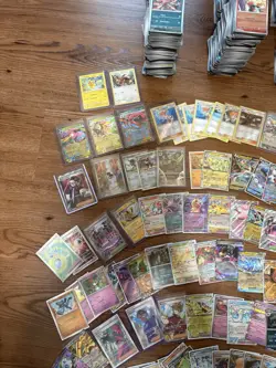 Pokemon TCG Card Lot: Prismatic, Destined Rival, Mega, Hidden Fates + More. 29lb - Image 3