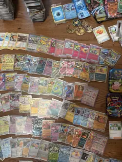 Pokemon TCG Card Lot: Prismatic, Destined Rival, Mega, Hidden Fates + More. 29lb - Image 5