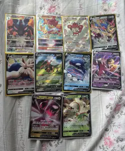 Pokemon V & VSTAR Holo Card Lot 10 Cards, Near-Mint Condition, Ungraded - Image 1