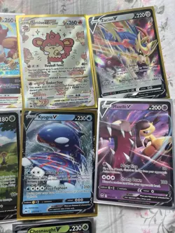 Pokemon V & VSTAR Holo Card Lot 10 Cards, Near-Mint Condition, Ungraded - Image 3
