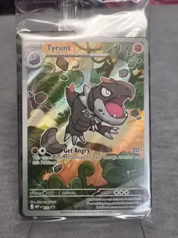 Pokemon Tyrunt #070 Perfect Order Promo Black Star ⭐ Card Full Art Sealed! - Image 1