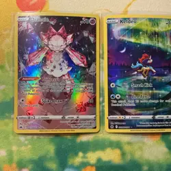 Pokemon TCG Crown Zenith Holo Card Lot Diancie Keldeo Manaphy - Image 3