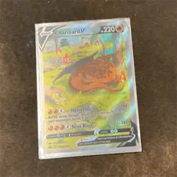 Pokemon Charizard V SWSH260 Sword & Shield Promo Holo 220 HP Card - Image 1