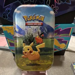 Pokemon Mega Evolutions—Ascended Heroes Tin Pikachu Tepig Standard Card - Image 1