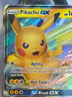 Pokemon Pikachu GX SM232 Black Star Promo Holo Card Sun & Moon - Image 2