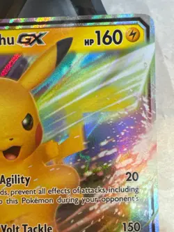 Pokemon Pikachu GX SM232 Black Star Promo Holo Card Sun & Moon - Image 3