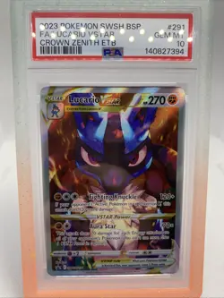 PSA 10 GEM MINT Lucario VSTAR SWSH291 SWSH: Sword & Shield Promo Cards Holo - Image 2