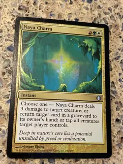 Naya Charm 180 Shards of Alara Foil MTG TCG CARD NM - Image 1