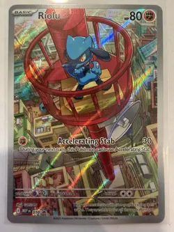 Riolu 010 ME01: Mega Evolution ETB Promo Card - NM (1) - Image 1