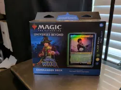 MTG Magic the Gathering Doctor Who Commander Decks + Die, Cards, Counter SEALED - Image 1