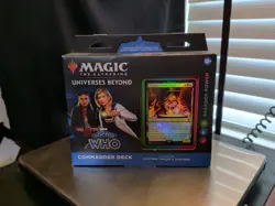 MTG Magic the Gathering Doctor Who Commander Decks + Die, Cards, Counter SEALED - Image 3