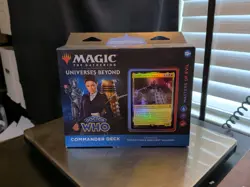 MTG Magic the Gathering Doctor Who Commander Decks + Die, Cards, Counter SEALED - Image 5