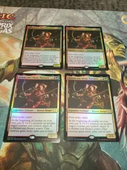 HALANA AND ALENA, PARTNERS FOIL X 4 Innistrad: Crimson Vow VOW Magic MTG - Image 1