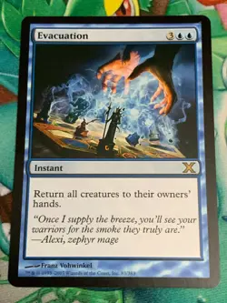 C848 MAGIC GATHERING EVACUATION TENTH EDITION #083 LP MTG - Image 1
