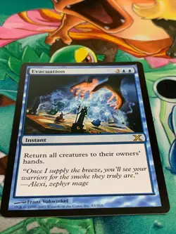 C848 MAGIC GATHERING EVACUATION TENTH EDITION #083 LP MTG - Image 2