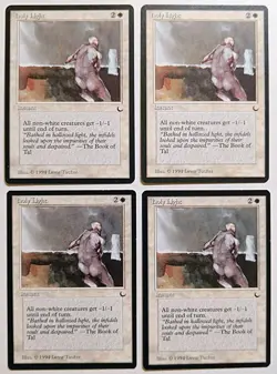 MTG | 4 x Holy Light | The Dark | Magic The Gathering | Playset - Image 1