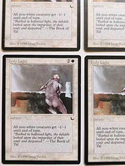 MTG | 4 x Holy Light | The Dark | Magic The Gathering | Playset - Image 4
