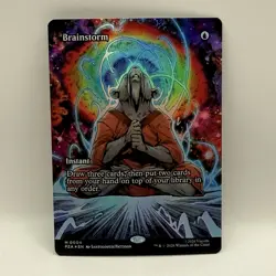 MTG Brainstorm (Borderless) 0004 (M) Teenage Mutant Ninja Turtles Source (PZA) - Image 2