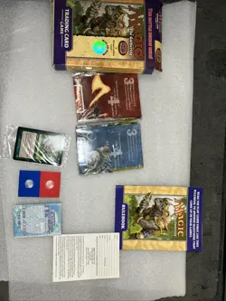 Magic the Gathering Starter Level MISSING CD TCG 2000 Player A & B Sealed Packs - Image 1