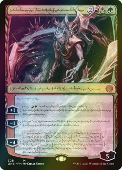 MTG Lukka, Bound to Ruin Showcase Foil ** All Will Be One ** English (NM) - Image 1