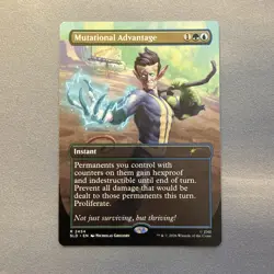 Mutational Advantage MINT 2454 Secret Lair Drop SLD MTG Regular Rare Unplayed NM - Image 1