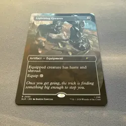 Lightning Greaves MINT 2465 Secret Lair Drop SLD MTG Regular Rare Unplayed M/NM - Image 2