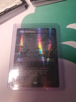 NM Misty Rainforest (Borderless) (Dragonscale Foil) Special Guests Pack Fresh - Image 2
