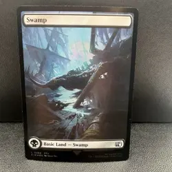 Lot of 3 MTG Full Art Foil Swamps Final Fantasy (FIN) 300 301 302 - Image 4