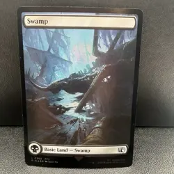 Lot of 3 MTG Full Art Foil Swamps Final Fantasy (FIN) 300 301 302 - Image 5