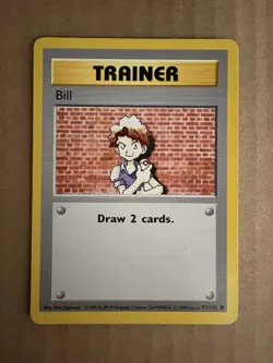 Pokemon - Base Set Shadowless - Bill 91/102 - Common LP - Image 1