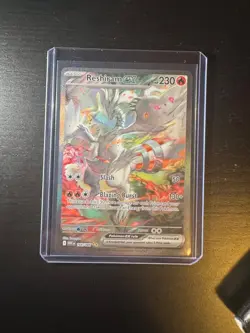 Pokemon TCG Reshiram ex 166/086 SIR White Flare English Near Mint Raw!!! - Image 1