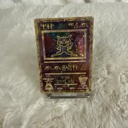 Pokemon TCG Ancient Mew Holo Promo Card Excellent Condition NM Rare Holo W Swirl - Image 2