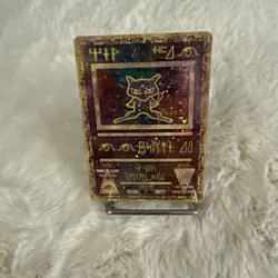 Pokemon TCG Ancient Mew Holo Promo Card Excellent Condition NM Rare Holo W Swirl - Image 3