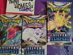 4x Pokemon Silver Tempest Factory Sealed Booster Packs - Complete Art Set! - Image 2