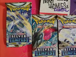 4x Pokemon Silver Tempest Factory Sealed Booster Packs - Complete Art Set! - Image 3