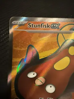 Stunfisk ex Full Art Ultra Rare 252/217 Pokemon Ascended Heroes English - Image 2