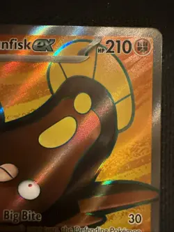 Stunfisk ex Full Art Ultra Rare 252/217 Pokemon Ascended Heroes English - Image 3